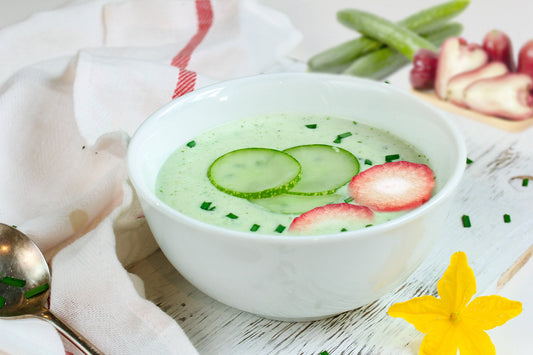 Vegan Japanese Cucumber Summer Soup